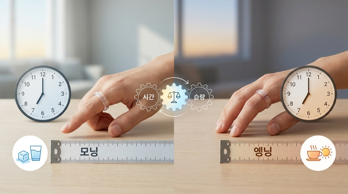 4. 언제 측정해야 가장 정확할까? (붓기의 비밀)
