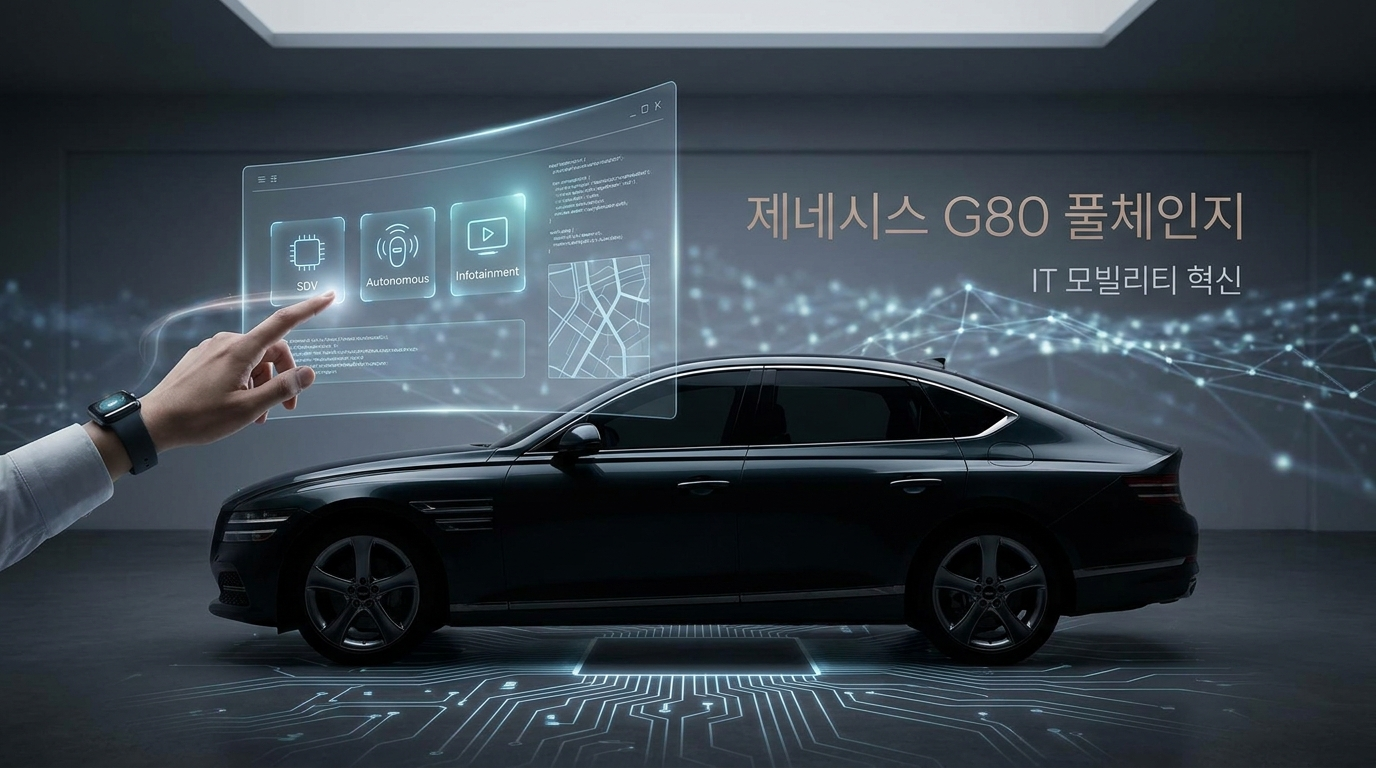 제네시스 G80 풀체인지, 오랜 기다림 끝에 마주한 IT 모빌리티 혁신 가이드