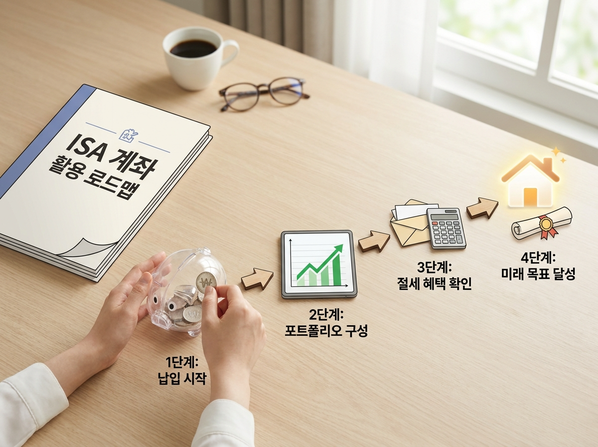 4. ISA 계좌 100% 활용을 위한 단계별 실전 로드맵