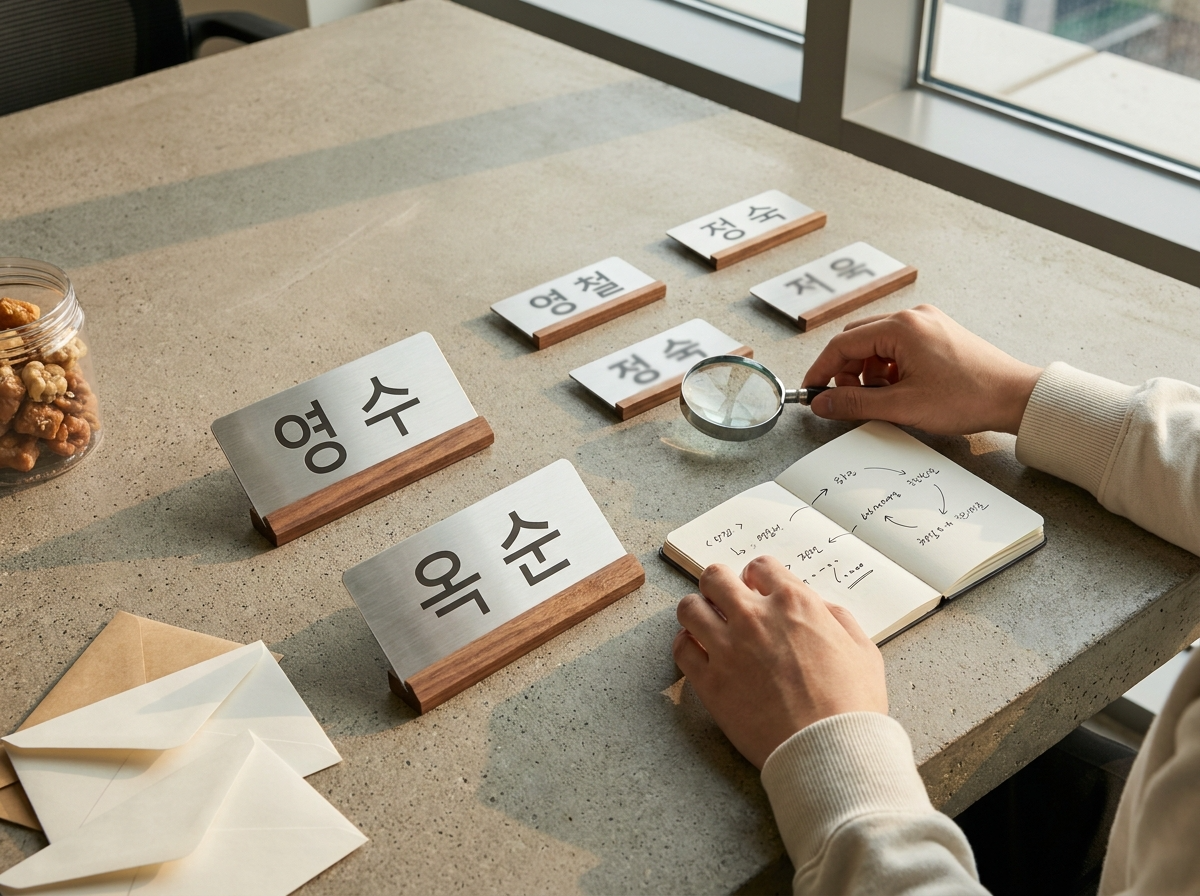 3. 캐릭터의 힘: 영수부터 옥순까지 이름에 숨겨진 비밀