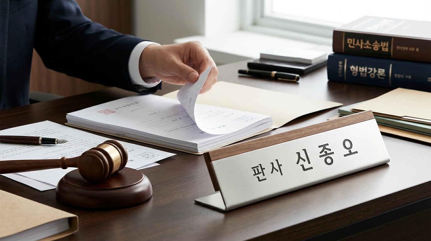 신종오 판사, 그는 누구인가?