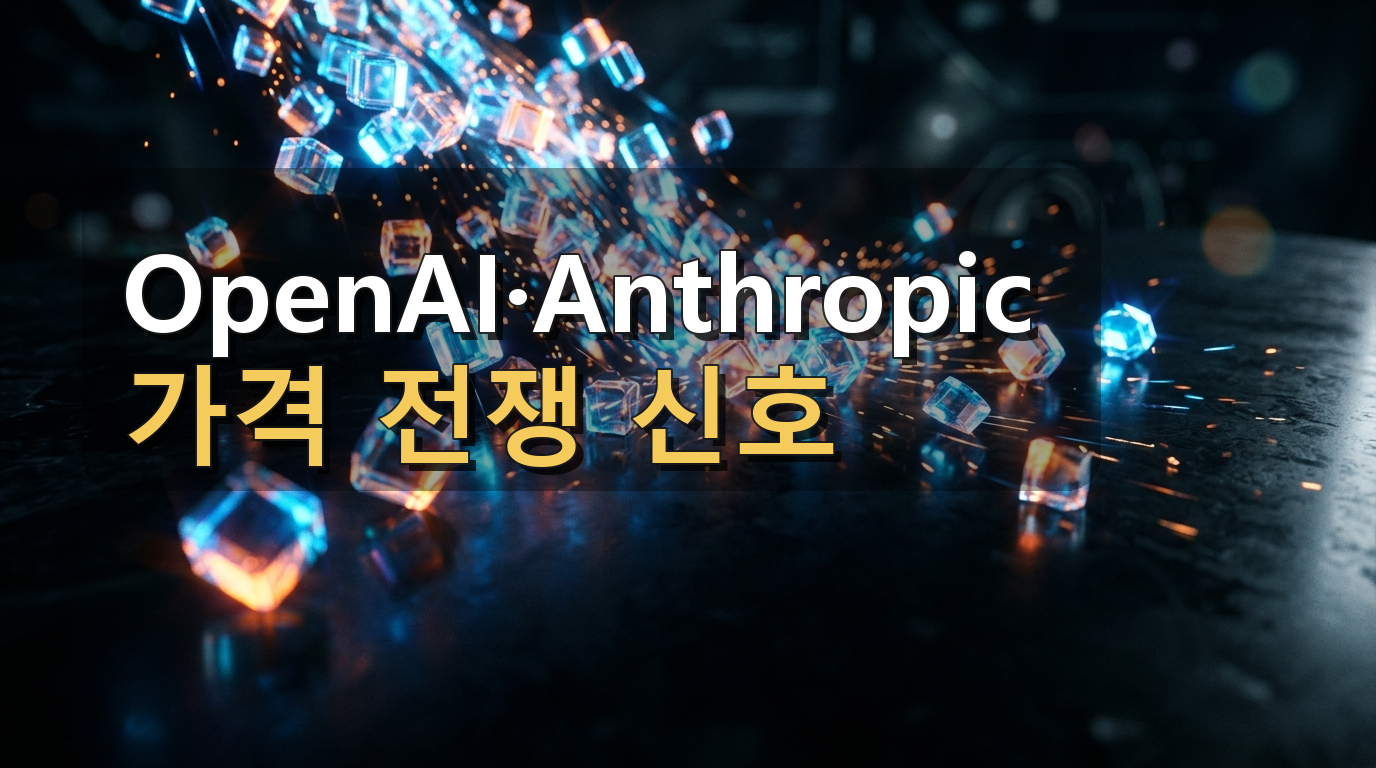 OpenAI·Anthropic 가격 전쟁 신호: 토큰 가격 인하가 AI 자동화 비용을 바꿀까